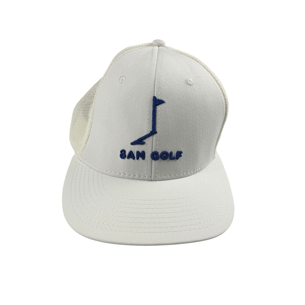 8AM Golf White Cap